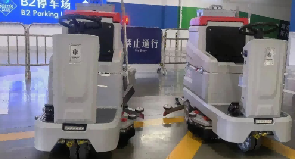 [Consegna riuscita] 40.000 m² di protezione pulita! Il parcheggio sotterraneo del Sam's Club dà il benvenuto alla potente lavasciuga pavimenti XJ760.